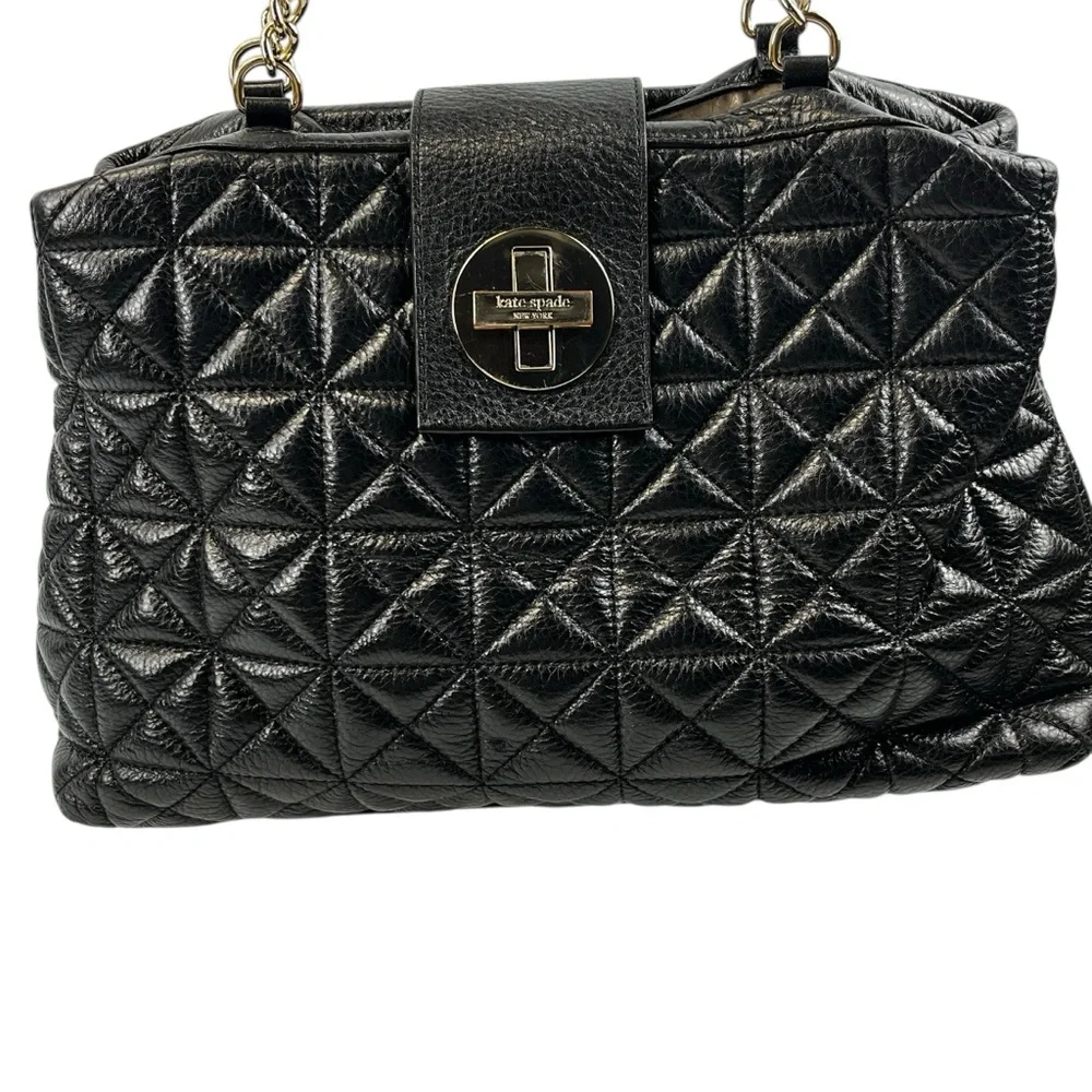 Kate Spade Astor Court Elena Quilted Leather Shoulder Bag